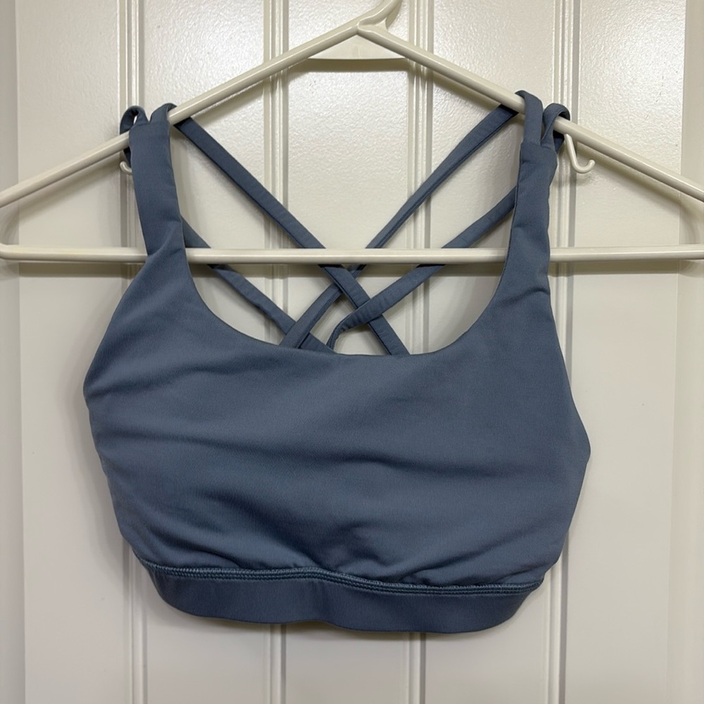 Lululemon Dusty blue sports Bra